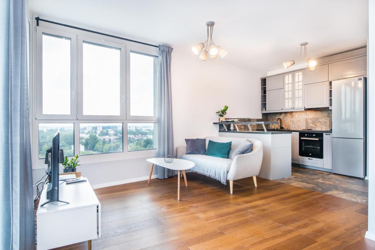 Mogilska Tower Apartments Near Tauron Arena By Inpoint - Free Underground Parking Cracovie Extérieur photo