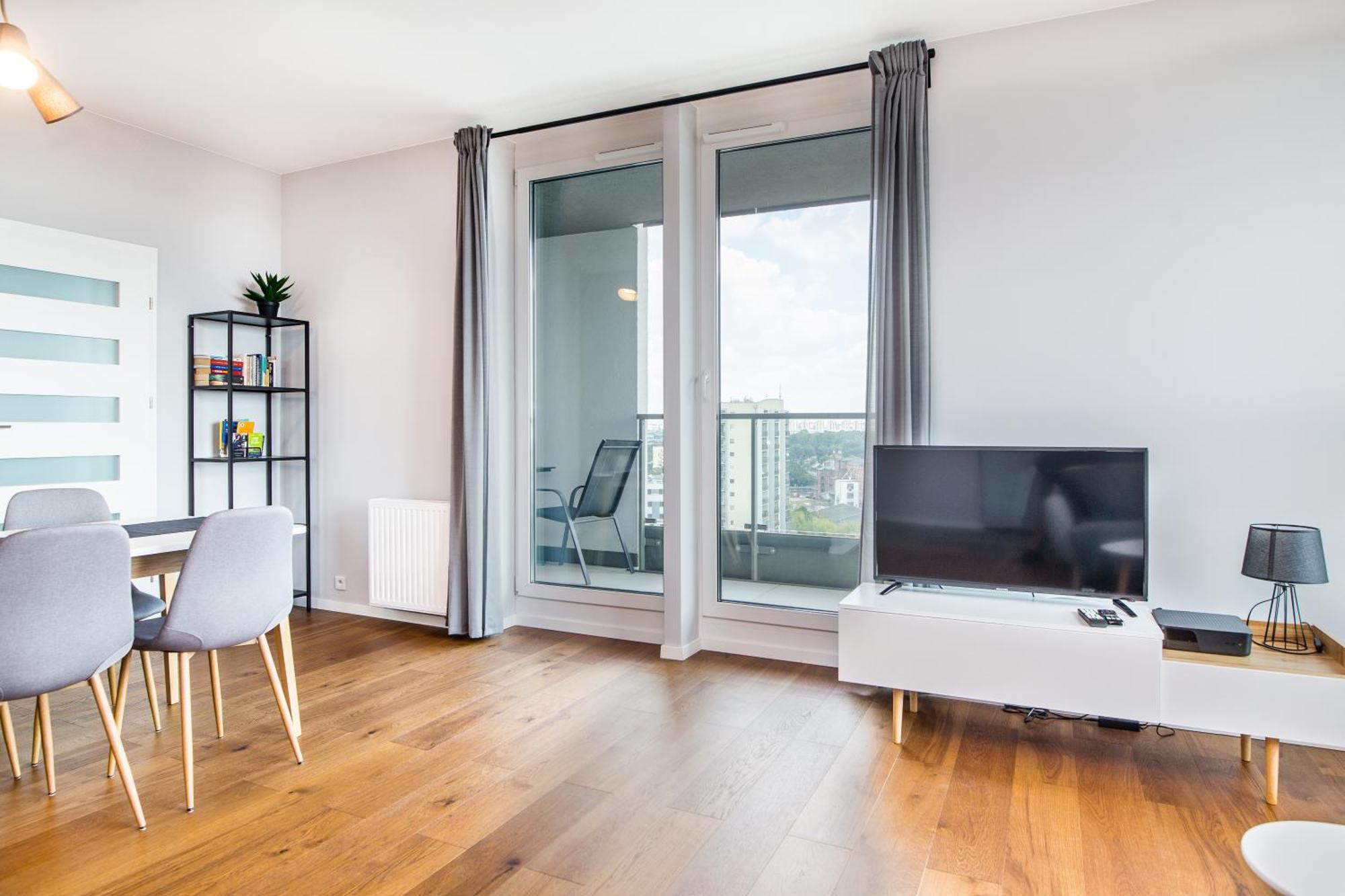 Mogilska Tower Apartments Near Tauron Arena By Inpoint - Free Underground Parking Cracovie Extérieur photo